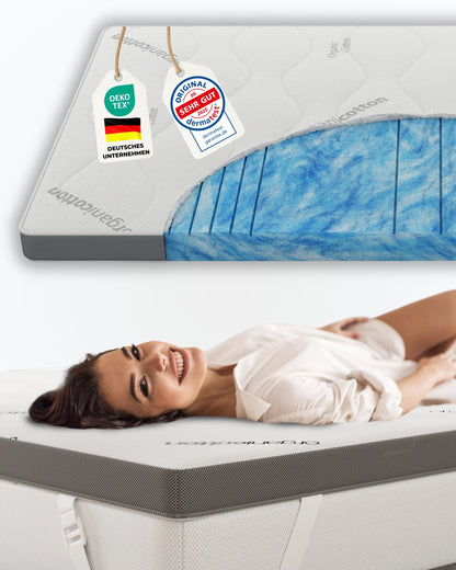 Matratzentopper Gelschaum