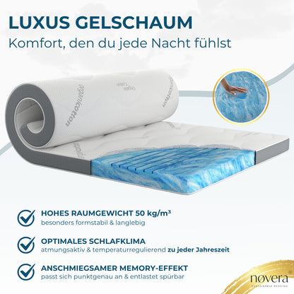 Matratzentopper Gelschaum